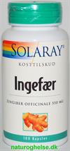 Ingef�r 550 mg Solaray 